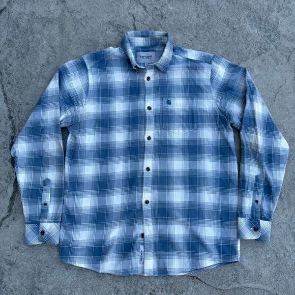 Carhartt wip ls deaver button up shirt - Picture 1 of 5